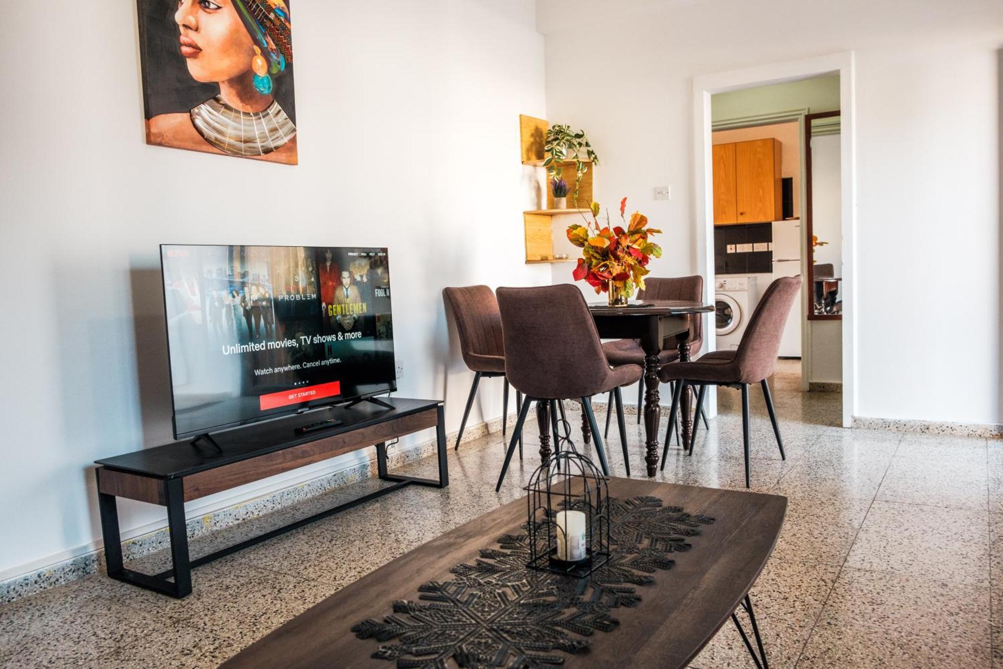 Serenityone - Centrally Located One Bedroom Apt 圣纳帕 外观 照片